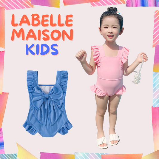 B2 Kids Series Back Ribbon Swimwear