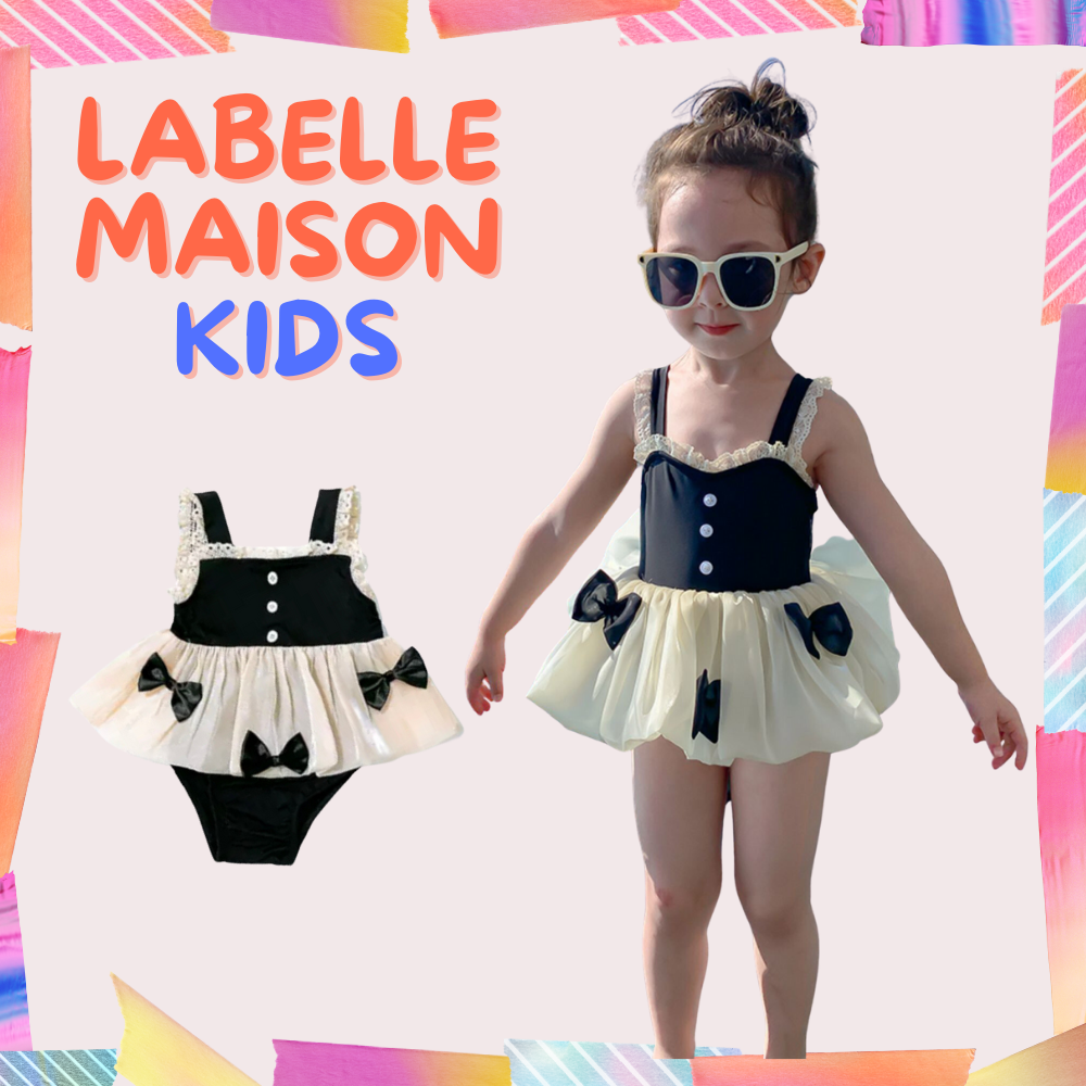 B3 Kids Series Ribbon Dress Swimwear