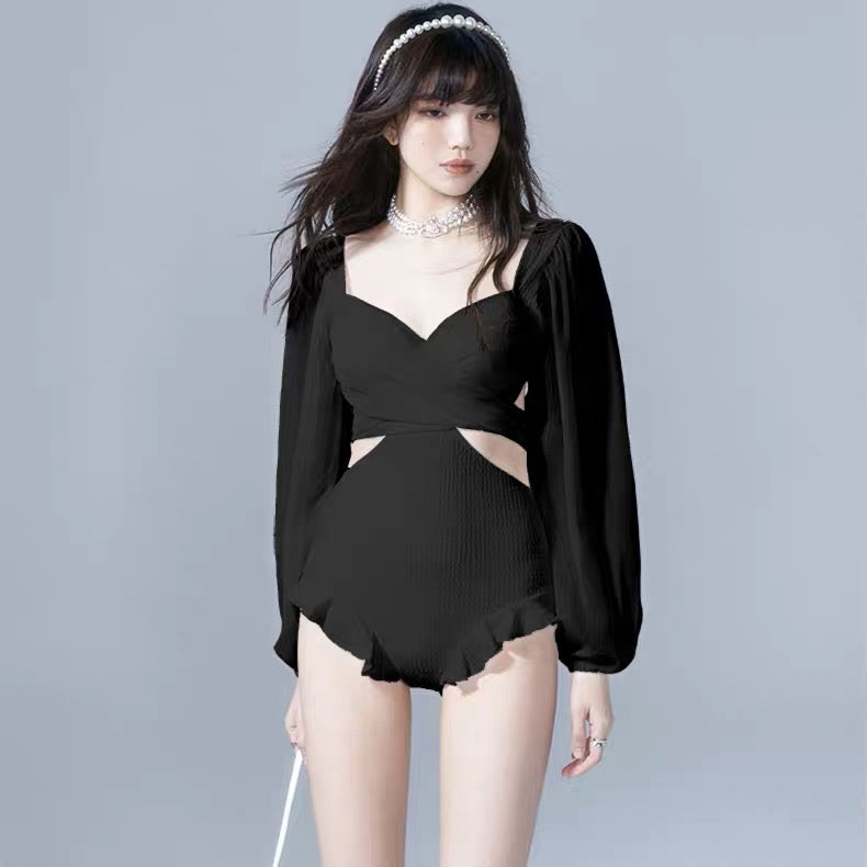 A32 Series Long Puff Sleeves Bikini