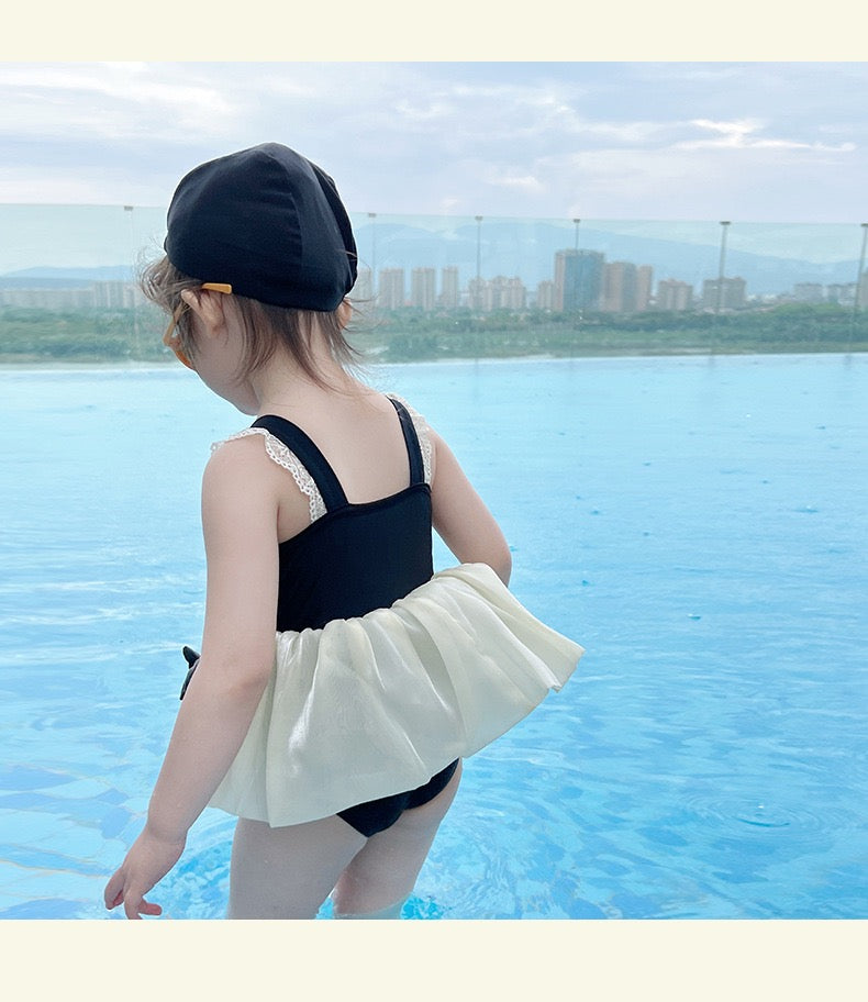 B3 Kids Series Ribbon Dress Swimwear