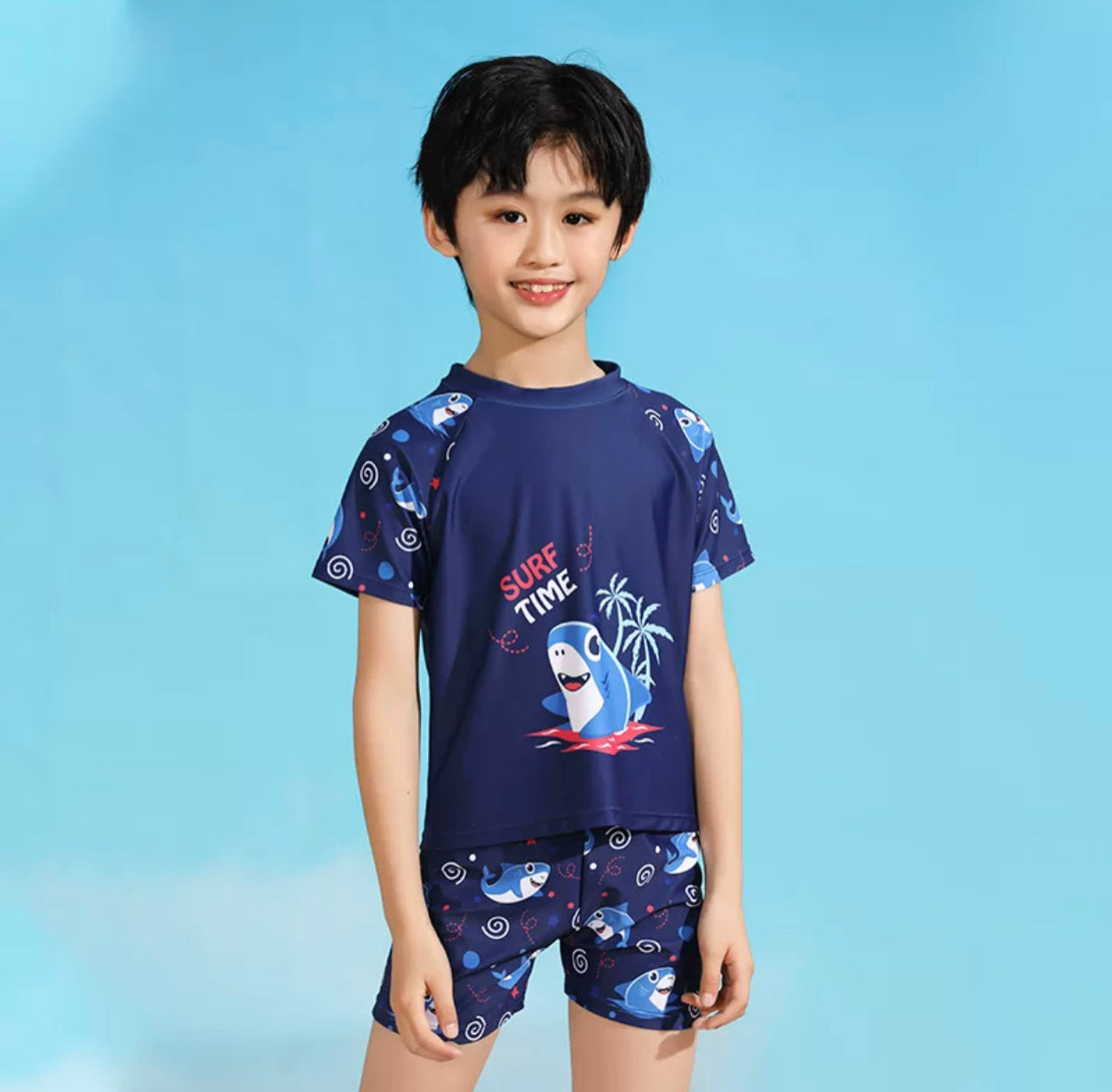 B7 Kids Boy 2pcs Shorts Swimwear