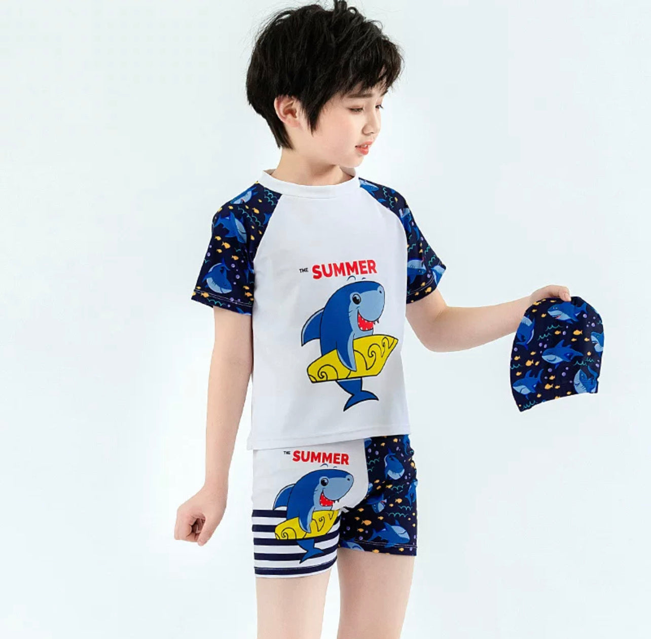 B7 Kids Boy 2pcs Shorts Swimwear