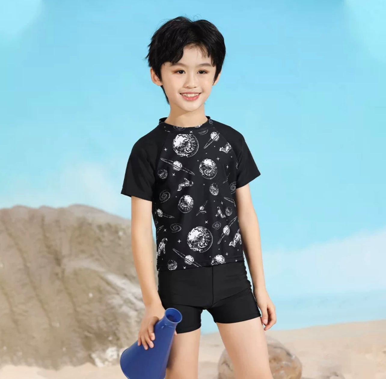 B7 Kids Boy 2pcs Shorts Swimwear