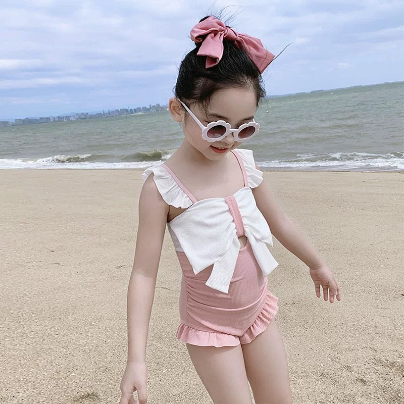 B2 Kids Series Pink Ribbon Swimwear