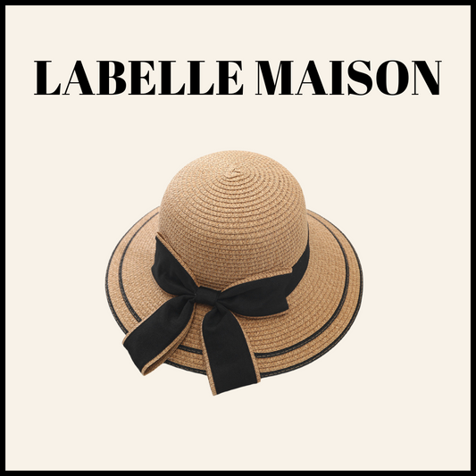 H12 Ribbon Beach Hat