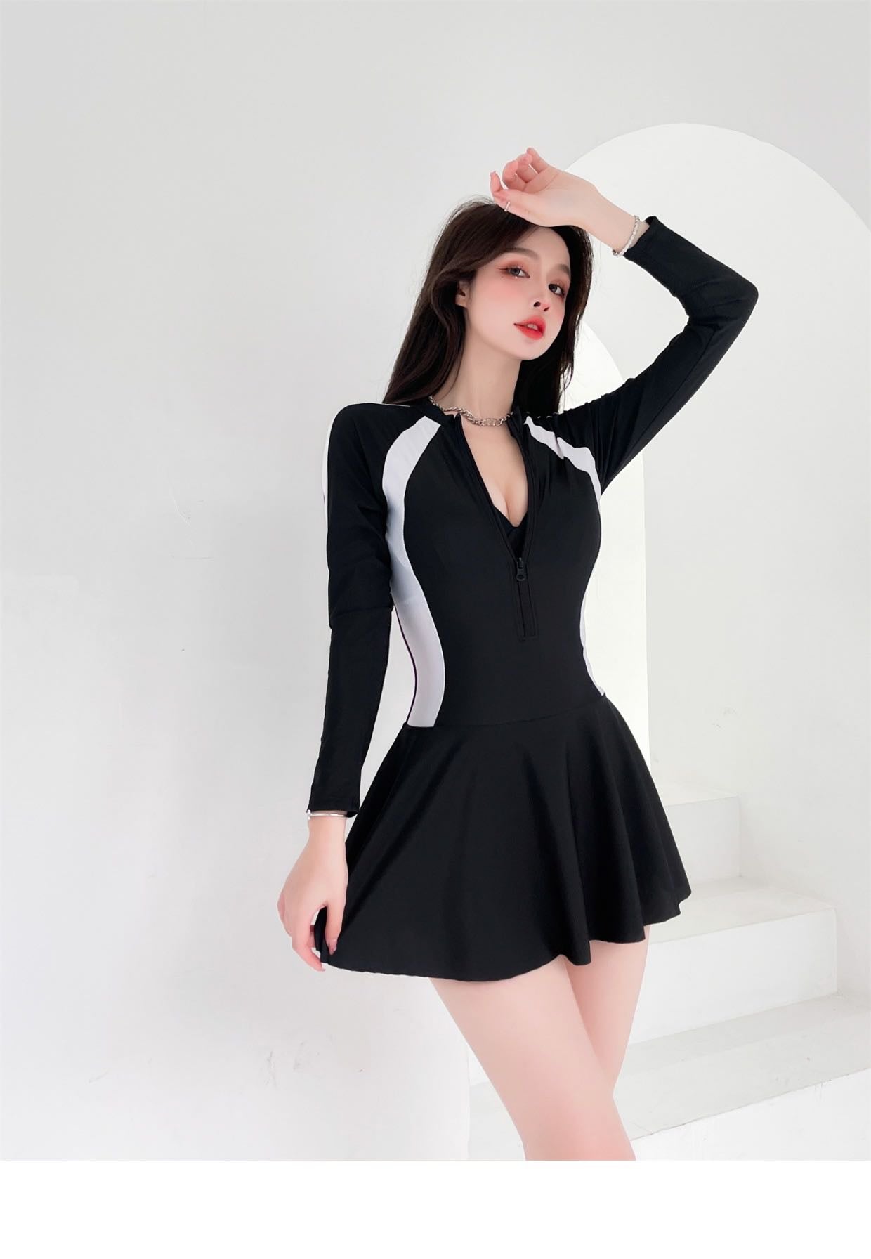 A21 Series Long Sleeves Sporty Dress