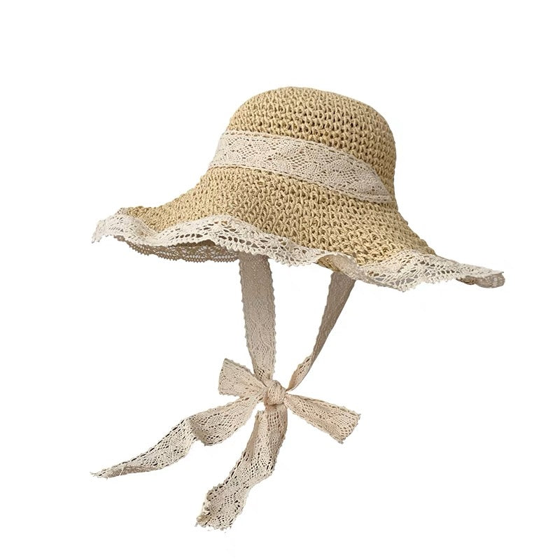 H1 Almond Lace Beach Hats