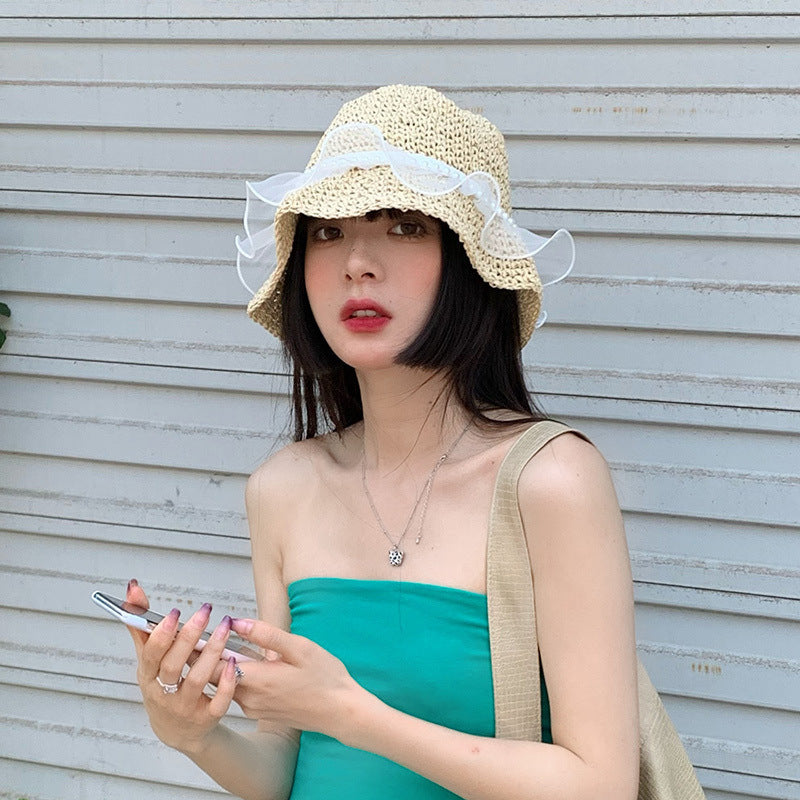 H8 Pearl Lace Beach Hat